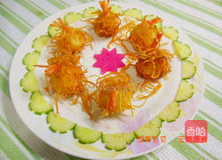 金丝虾球的做法图解15