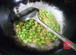 榨菜炒毛豆的做法图解8