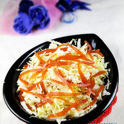 酸甜凉拌白菜心的做法[图]