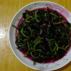蒜泥红苋菜的做法[图]
