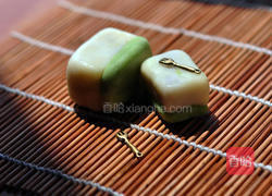 麻将紫薯冰皮月饼的做法图解14