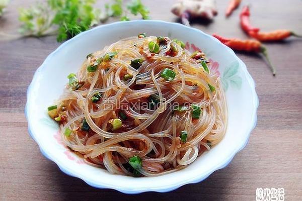 虾酱拌粉丝