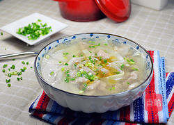 酸笋肉羹汤的做法图解11