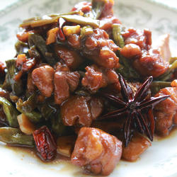 豆角烧鸡的做法[图]