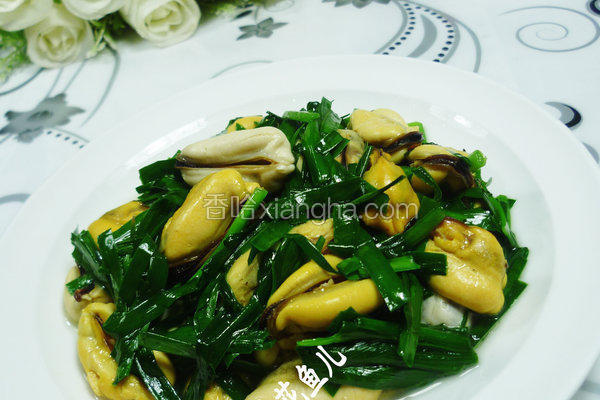 韭菜炒淡菜