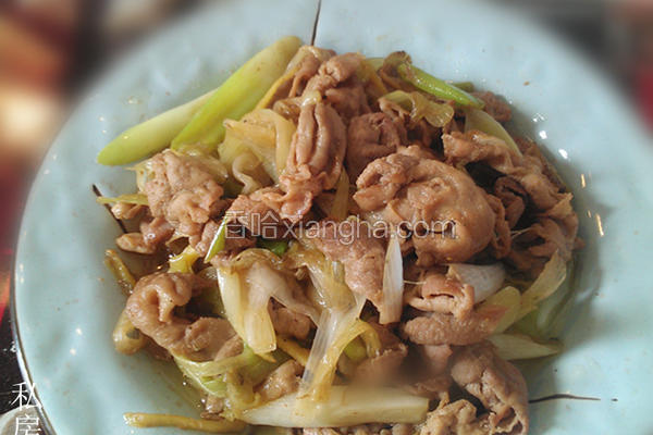 葱爆羊肉