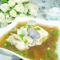 面结花蛤汤的做法[图]