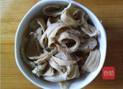 青椒肉丝炒水面筋的做法图解2