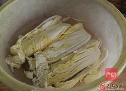 牛奶煨白菜的做法图解2