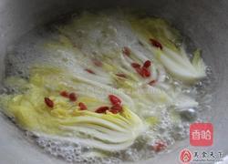 牛奶煨白菜的做法图解4