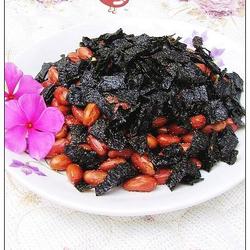 花生米炒海苔的做法[图]