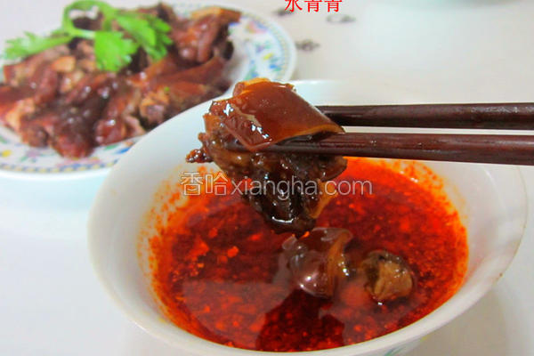 蘸汁卤羊肉