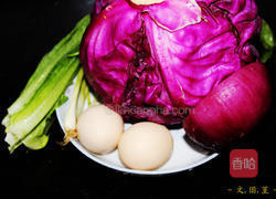 蔬菜蛋炒饭的做法图解1