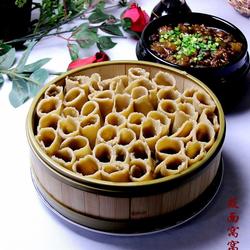 茄丁醋卤莜麦窝窝的做法[图]