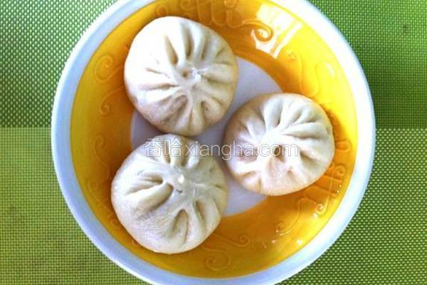 白菜鲜肉包