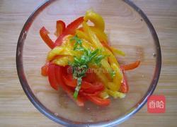 醋渍甜椒面包的做法图解8