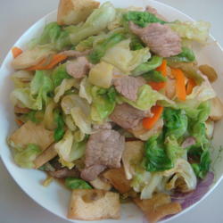 风味手撕包菜的做法[图]