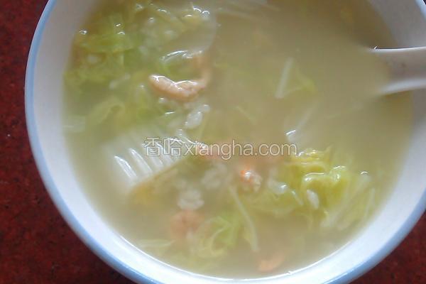 原味虾仁粥