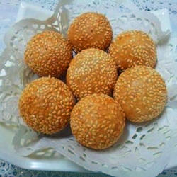 奶香芝麻球的做法[图]