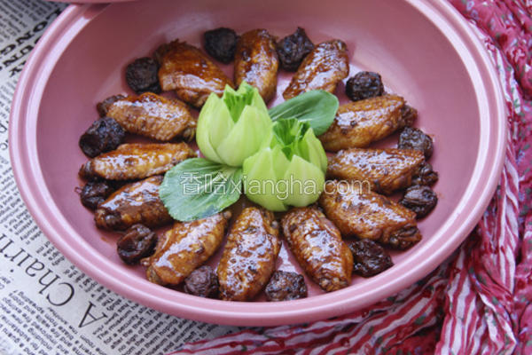 话梅鸡翅