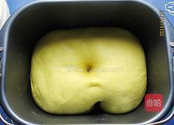 蓝莓果酱长排面包的做法图解1