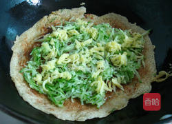 奶酪黄瓜丝卷饼的做法图解7