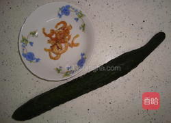 海米拌黄瓜的做法图解1