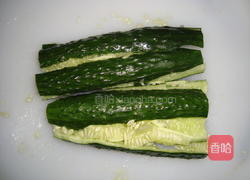 海米拌黄瓜的做法图解2