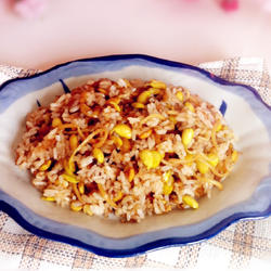 黄豆芽炒饭的做法[图]