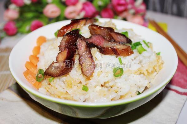腊肉焖饭