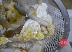 青蟹炒年糕的做法图解5