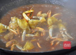 青蟹炒年糕的做法图解10