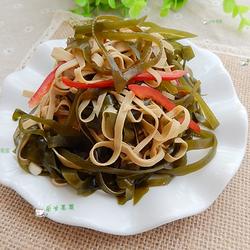 拌豆腐皮海带丝的做法[图]