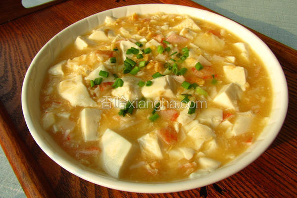 蟹黄豆腐