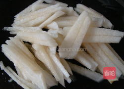 梨丝拌木瓜的做法图解3