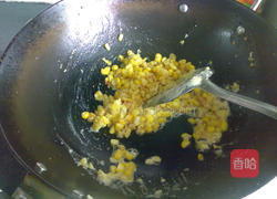 金沙炒饭的做法图解4