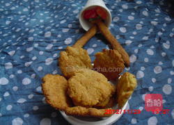 玉米面酥香饼干的做法图解9