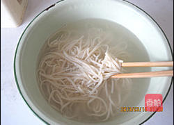 海虹汤韭菜打卤面的做法图解15
