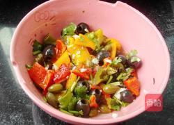 烤彩椒橄榄沙拉的做法图解8