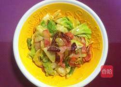 培根包菜的做法图解5