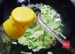 梅豆炒牛心菜的做法图解8