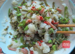 咸菜火腿寿司团的做法图解6