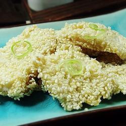 芝麻鱼片的做法[图]