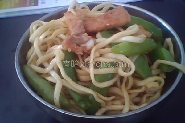 豆角焖面