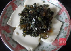 松花蛋拌豆腐的做法图解6