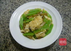 榨菜莴笋炒鸭蛋的做法图解11