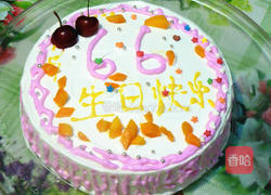 无油酸奶生日蛋糕的做法图解15