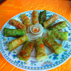 油煎包菜卷的做法[图]