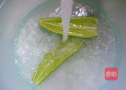 香干炒茄子的做法图解2