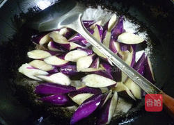 香干炒茄子的做法图解7